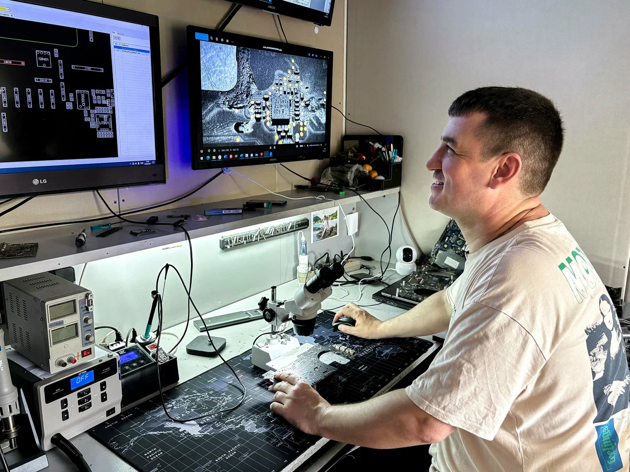 Рабочее место мастера